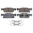 DuraGo BP1818C Disc Brake Pad Set - Front