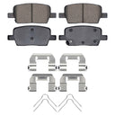DuraGo BP1914C Disc Brake Pad Set - Rear
