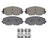 DuraGo BP2074C Disc Brake Pad Set - Front