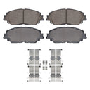 DuraGo BP2076C Disc Brake Pad Set - Front