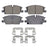 DuraGo BP2345C Disc Brake Pad Set - Front