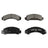 DuraGo BP387MS Disc Brake Pad Set - Front