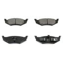 DuraGo BP658MS Disc Brake Pad Set - Rear