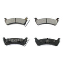 DuraGo BP666C Disc Brake Pad Set - Rear