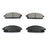 DuraGo BP691C Disc Brake Pad Set - Front