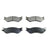 DuraGo BP702MS Disc Brake Pad Set - Front or Rear