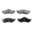DuraGo BP746MS Disc Brake Pad Set - Front