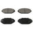 DuraGo BP748C Disc Brake Pad Set - Front