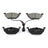 DuraGo BP768AC Disc Brake Pad Set - Front