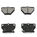 DuraGo BP823C Disc Brake Pad Set - Rear