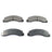 DuraGo BP824C Disc Brake Pad Set - Front