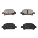 DuraGo BP828MS Disc Brake Pad Set - Rear