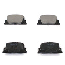 DuraGo BP835C Disc Brake Pad Set - Rear