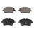 DuraGo BP872C Disc Brake Pad Set - Front