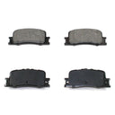 DuraGo BP885C Disc Brake Pad Set - Rear