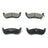 DuraGo BP932C Disc Brake Pad Set - Rear