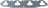Professional Parts Sweden 21348412 Engine Intake Manifold Gasket - Lower