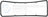 Professional Parts Sweden 21438870 Engine Valve Cover Gasket