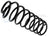 Professional Parts Sweden 43615801 Coil Spring - Rear