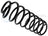 Professional Parts Sweden 43616640 Coil Spring - Rear