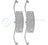 Professional Parts Sweden 51431593 Disc Brake Pad Retaining Clip - Front