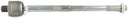 Professional Parts Sweden 61344523 Steering Tie Rod End - Inner