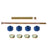 Moog K80898 Suspension Stabilizer Bar Link Kit - Rear