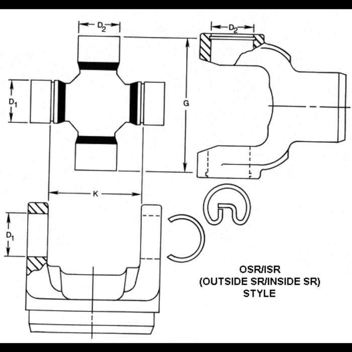 Dana Spicer 5-793X Universal Joint