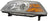 Dorman 1591875 Headlight Assembly - Left