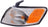 Dorman 1630868 Turn Signal Light Assembly - Left