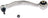Dorman 520-079 Suspension Control Arm and Ball Joint Assembly - Front Left Lower Forward