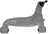 Dorman 522-490 Suspension Control Arm and Ball Joint Assembly - Rear Right Upper