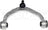 Dorman 524-809 Suspension Control Arm and Ball Joint Assembly - Front Left Upper