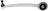 Dorman 526-846 Suspension Control Arm and Ball Joint Assembly - Front Right Lower Rearward