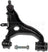 Dorman 527-021 Suspension Control Arm and Ball Joint Assembly - Rear Left Upper
