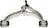 Dorman 527-451 Suspension Control Arm and Ball Joint Assembly - Front Left Lower