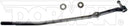 Dorman 531-327 Steering Drag Link - Front Right Outer