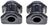 Dorman 533-596 Suspension Stabilizer Bar Bushing Kit - Front To Frame