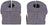 Dorman 540-224 Suspension Stabilizer Bar Bushing Kit - Front