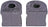 Dorman 540-225 Suspension Stabilizer Bar Bushing Kit - Front