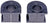 Dorman 540-400 Suspension Stabilizer Bar Bushing Kit - Rear