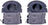 Dorman 540-762 Suspension Stabilizer Bar Bushing Kit - Rear To Frame