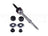 Dorman 542-598 Suspension Stabilizer Bar Link Kit - Front