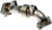 Dorman 598-189 Exhaust Gas Recirculation (EGR) Line - EGR Valve To Exhaust Manifold