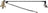 Dorman 602-249 Windshield Wiper Linkage - Front