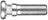 Dorman 610-281 Wheel Lug Stud - Front