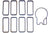 Dorman 615-183G Engine Intake Manifold Gasket Set