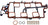 Dorman 615-207 Engine Intake Manifold Gasket Set - Upper