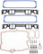 Dorman 615-305 Engine Intake Manifold Gasket Set - Lower and Upper