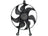 Dorman 620-637 Engine Cooling Fan Assembly - Left